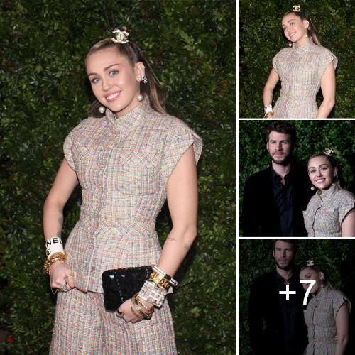 Miley Cyrus Turns Heads in Chanel at Star-Studded Pre-Oscars Dinner